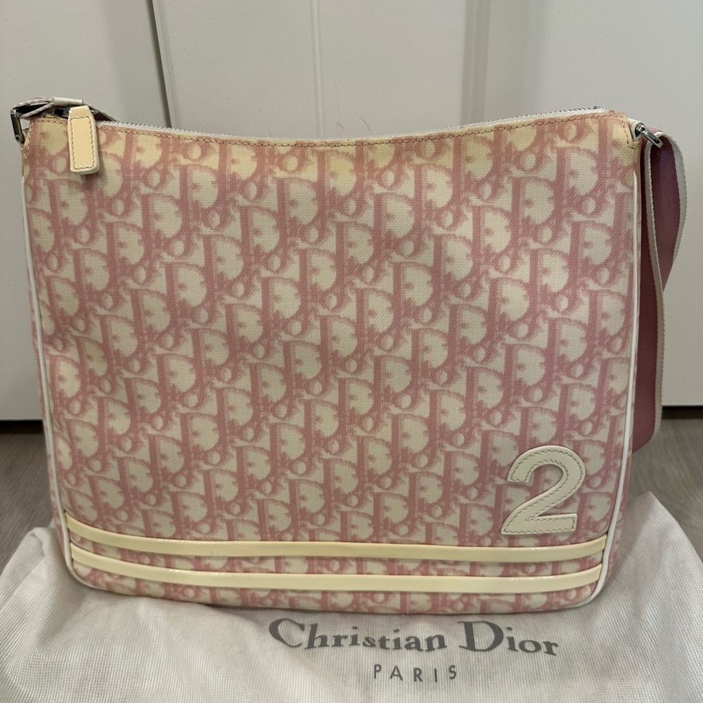 Dior Pink Trotter No.2 Shoulder Bag